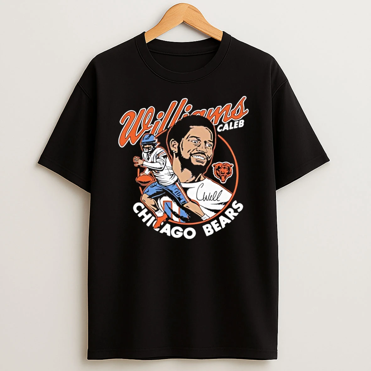 Caleb Williams Chicago Bears Signature T Shirt