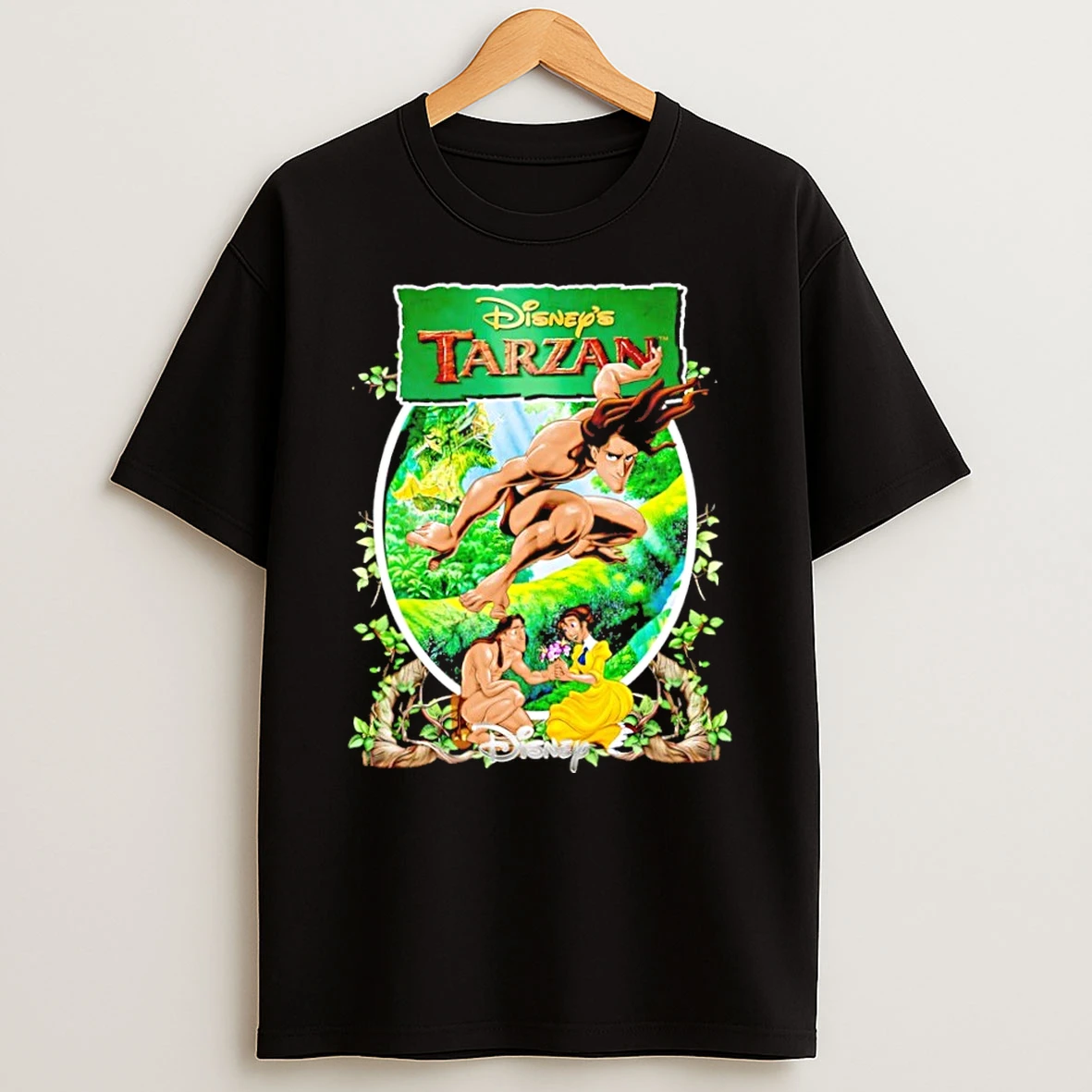 Classic Disneys Tarzan Jane Disney Jungle Animation T Shirt