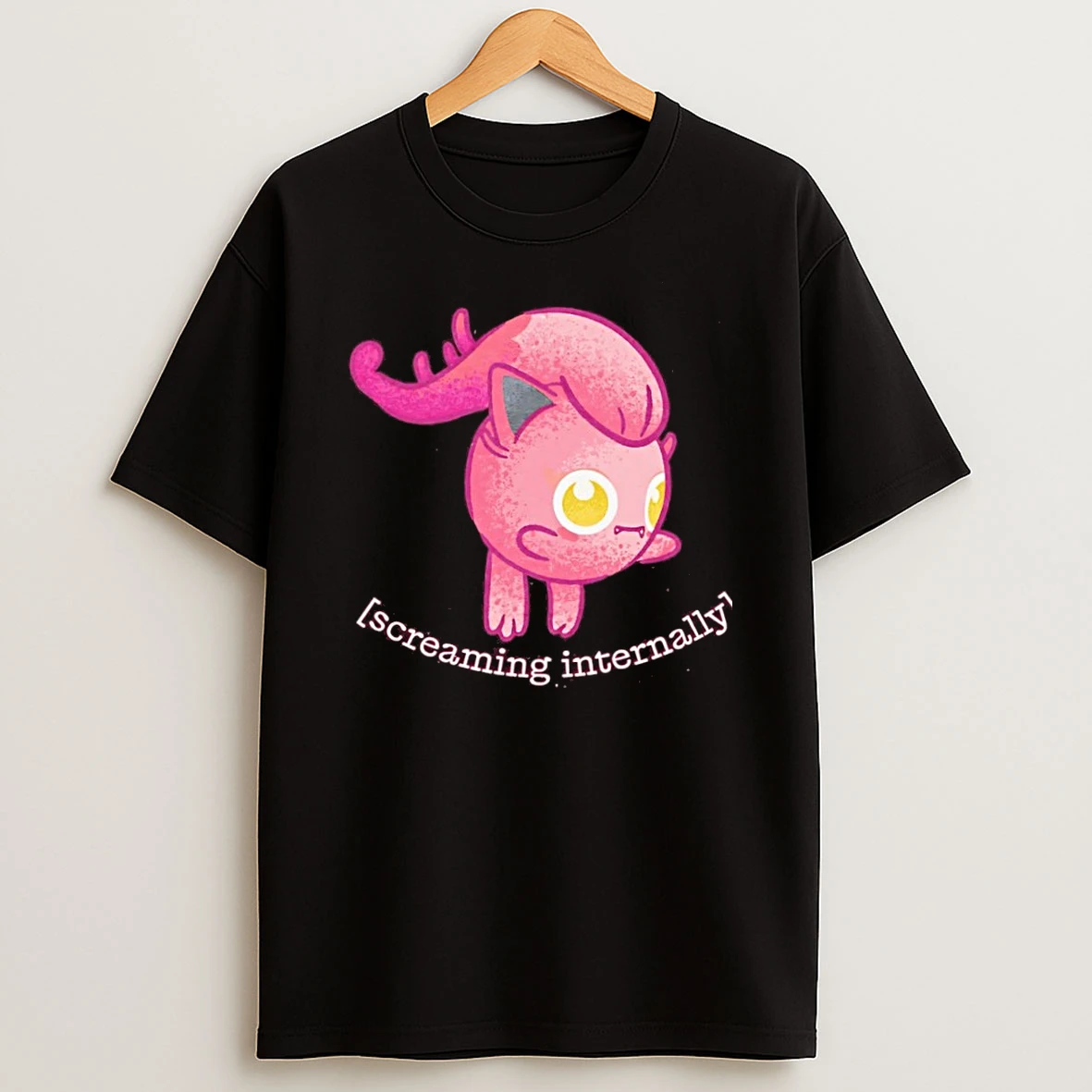 Classic Jigglypuff Screaming Internally Pokemon T Shirt