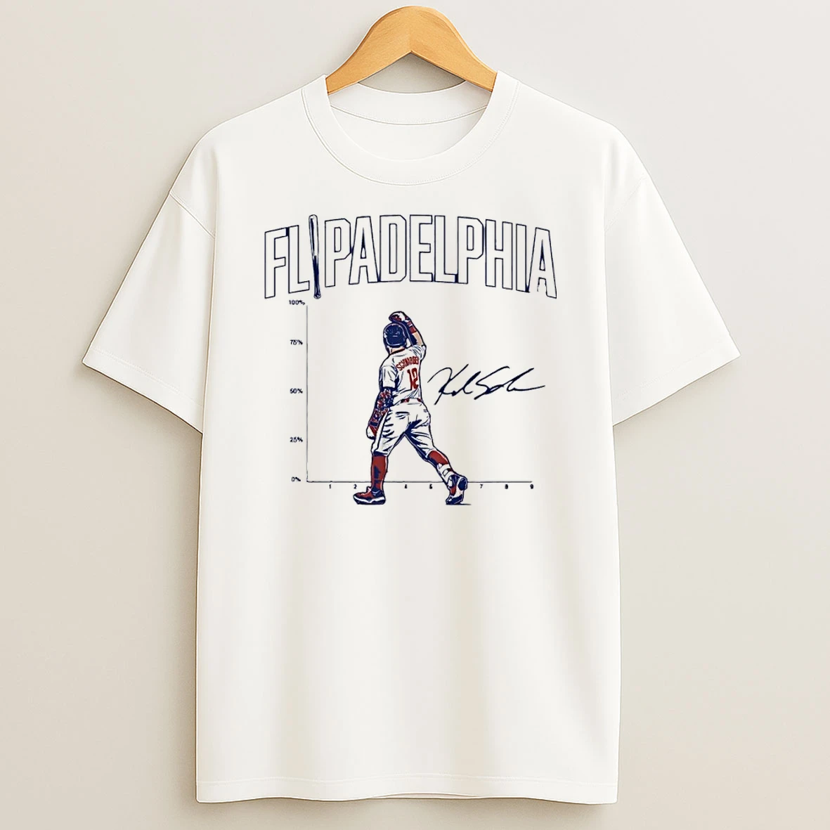 Classic Kyle Schwarber Flipadelphia Walk Off Two Run Home Run 2026 Signature T Shirt