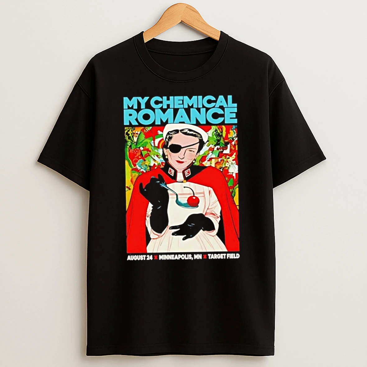 Classic My Chemical Romance August 24 Minneapolis Mn Target Field T Shirt
