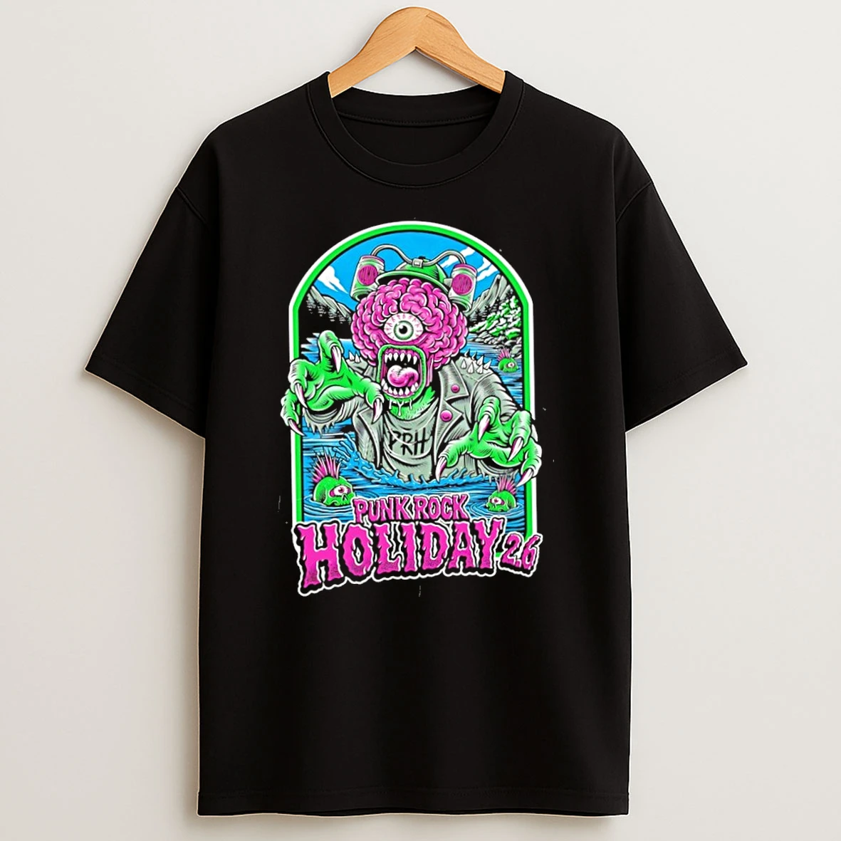 Classic Punk Rock Holiday 26 Tolmin Slovenia Monster T Shirt