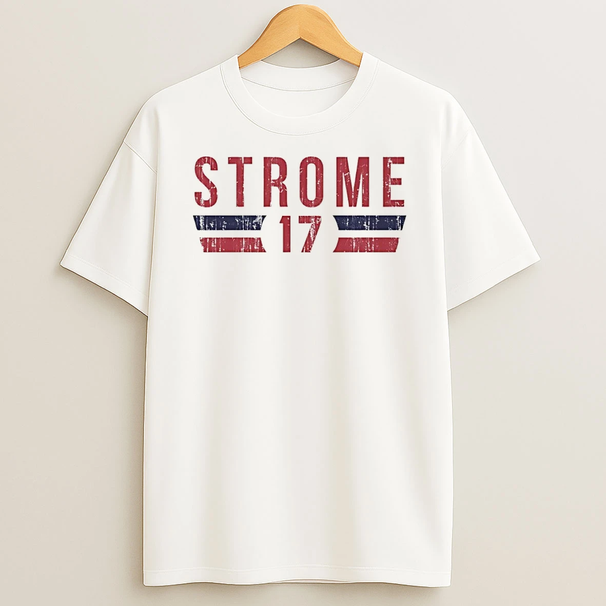 Dylan Strome 17 Washington Capitals Hockey Name And Number T Shirt
