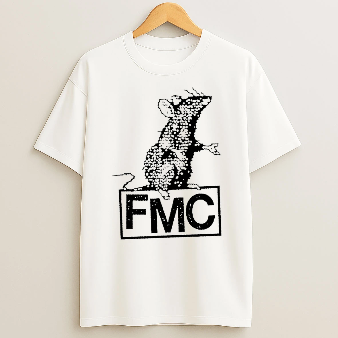 Fmc Rat Logo Rodent Vintage T Shirt