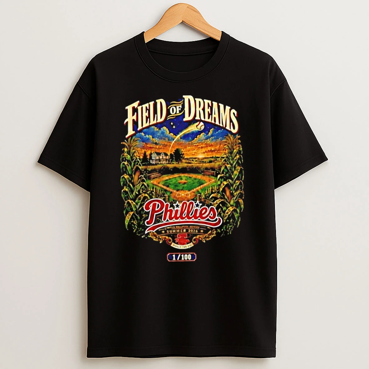 Field Of Dreams Phillies Limited Ballpage Edition Summer 2026 T Shirt