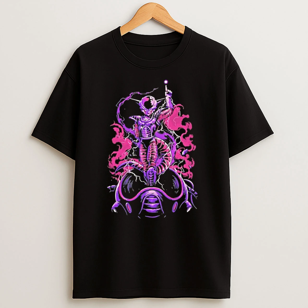 Frieza Dragon Ball Z First Form Anime Power Pose T Shirt
