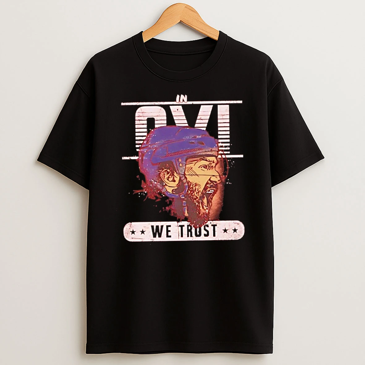 In Alex Ovechkin We Trust Swag Head T Shirt