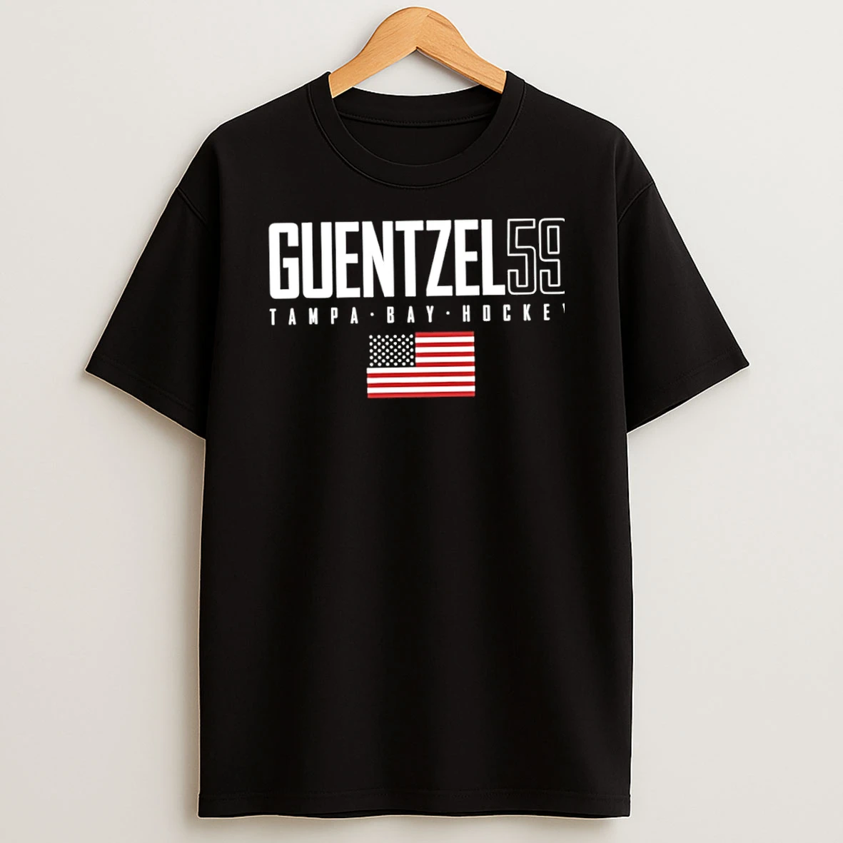 Jake Guentzel 59 Tampa Bay Lightning Hockey Usa Elite T Shirt