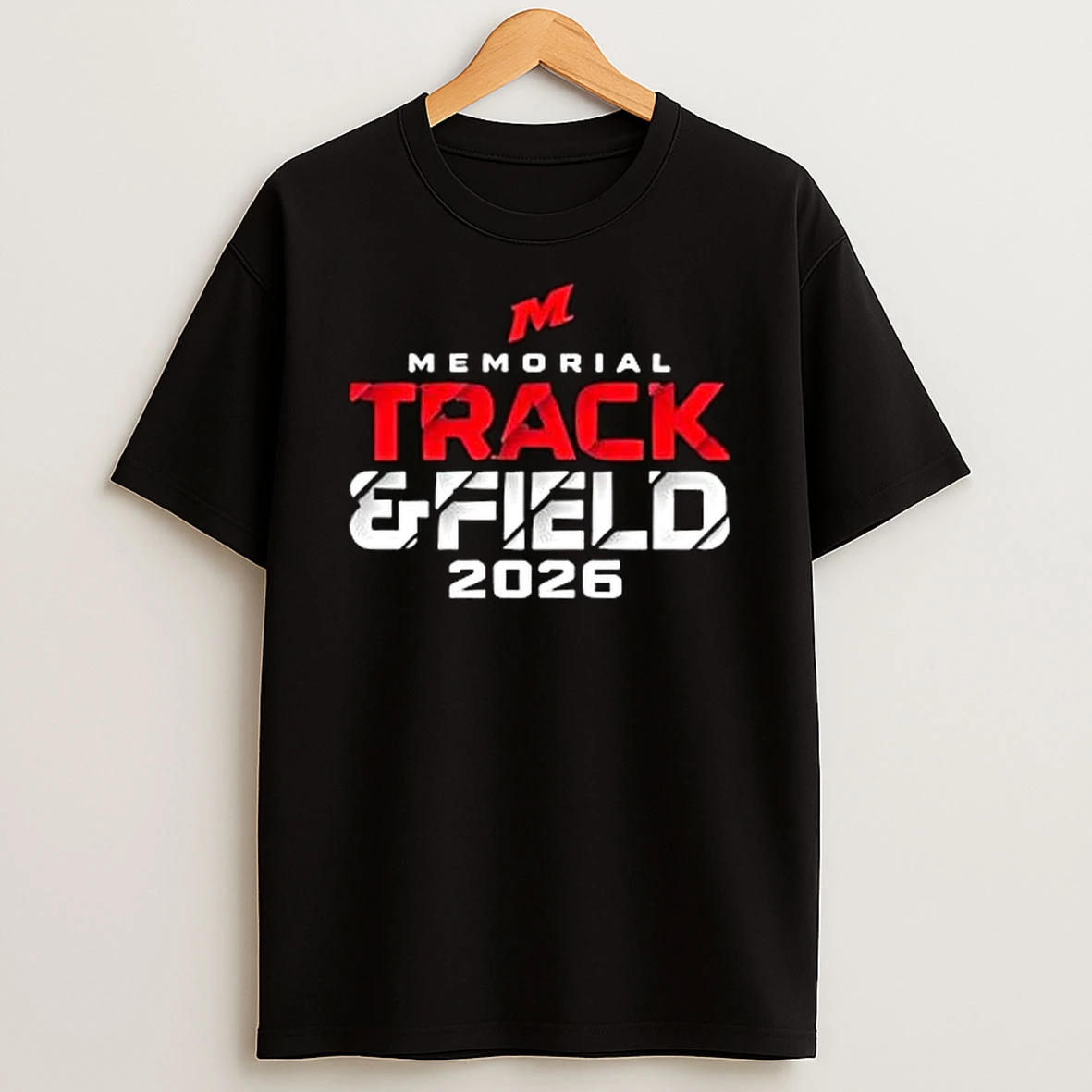 Memorial Track And Field 2026 M Logo Sport T Shirt