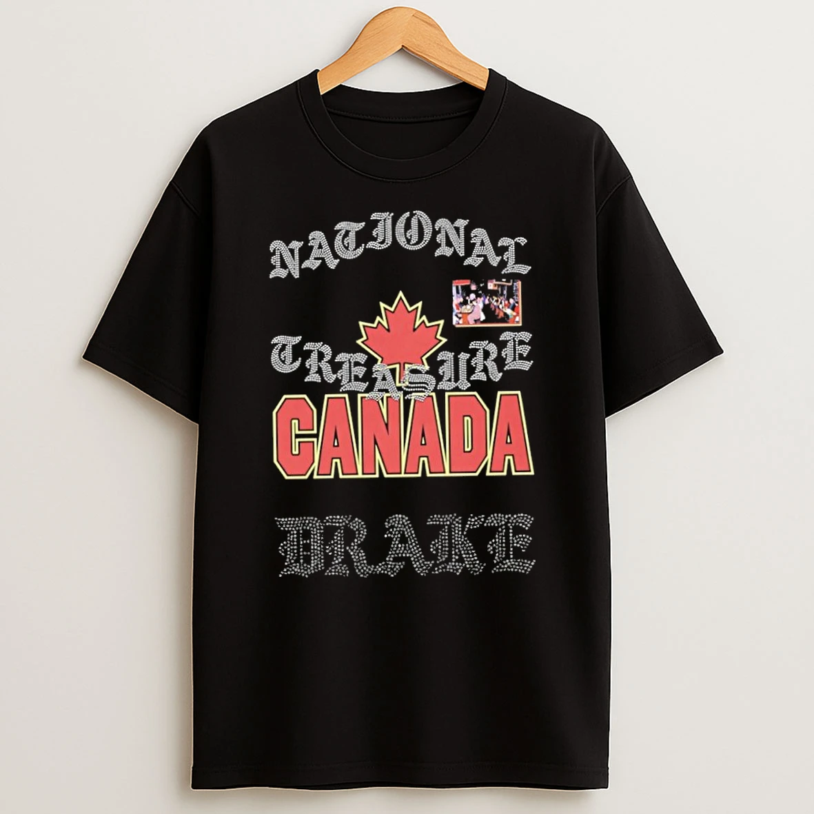 National Treasure Canada Drake Ovo Canadian Rapper T Shirt
