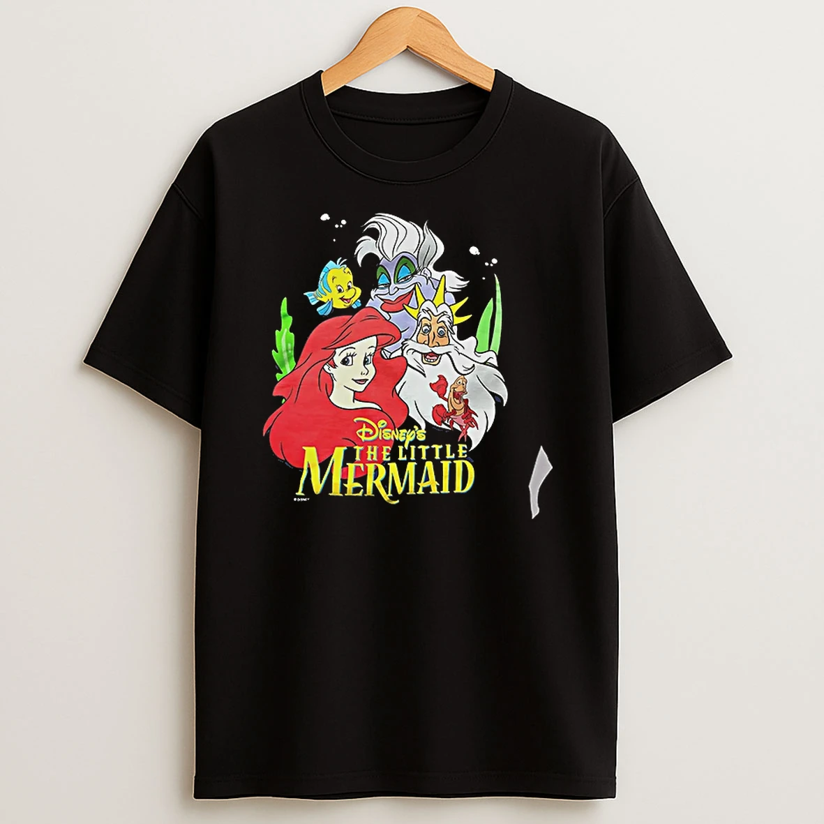 Officials Ariel Ursula Flounder King Triton Sebastian Disney The Little Mermaid T Shirt Sweatshirt