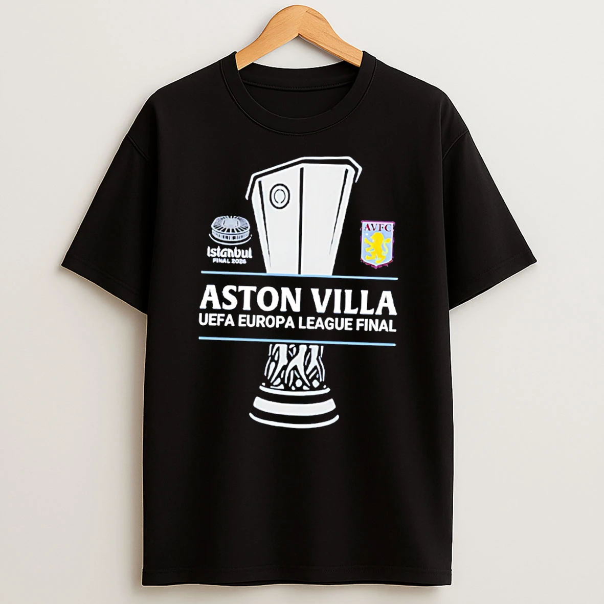 Officials Aston Villa Uefa Europa League Final Istanbul 2026 Tee T Shirt Sweatshirt