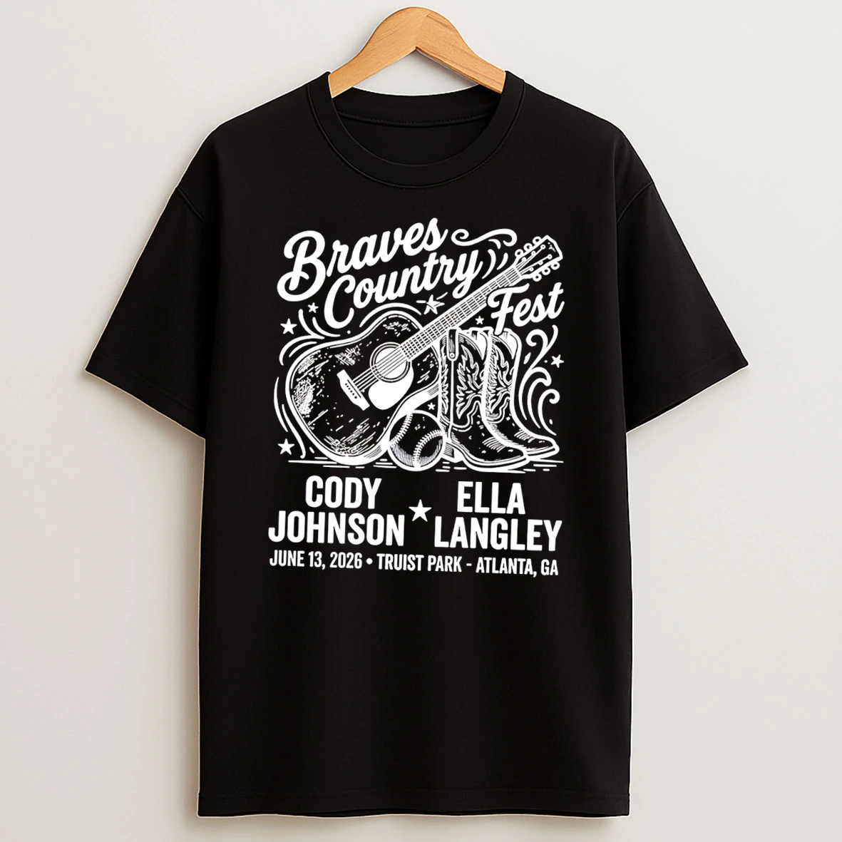 Officials Atlanta Braves 2026 Braves Country Fest Tee T Shirt Sweatshirt