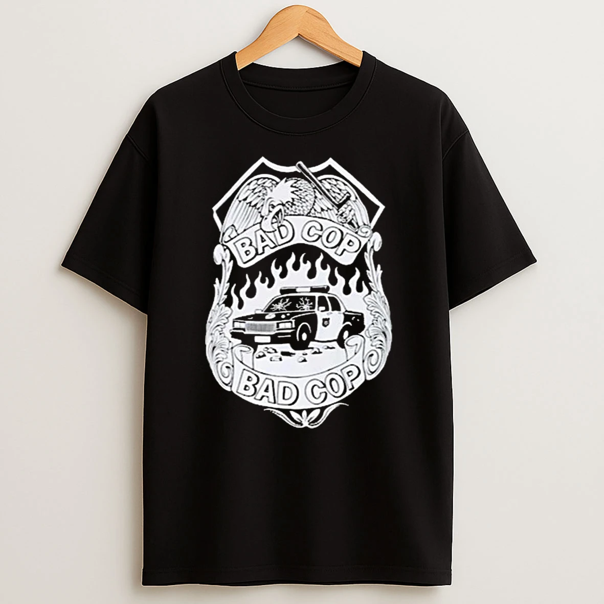 Officials Bad Cop Bad Cop Badge Graphic T Shirt Sweatshirt