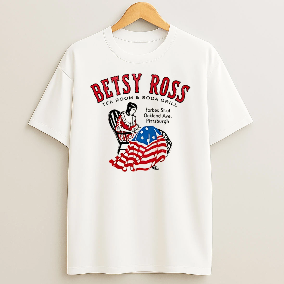 Officials Betsy Ross Tea Room And Soda Grill Pittsburgh Tee T Shirt Sweatshirt