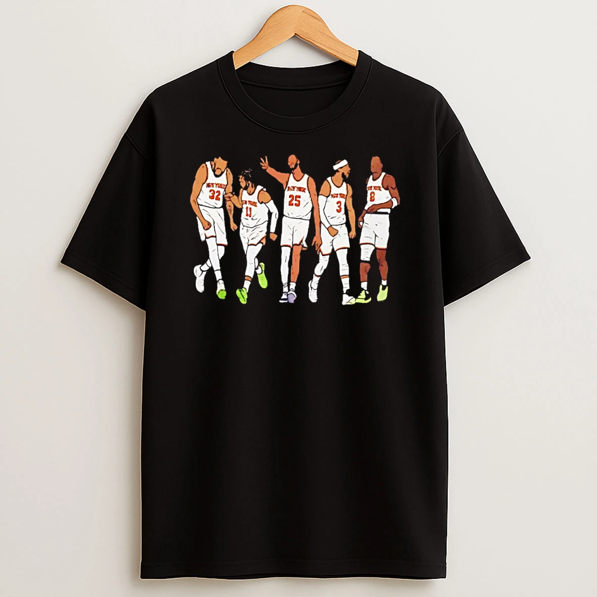 Officials Big 5 New York Knicks Tee T Shirt Sweatshirt