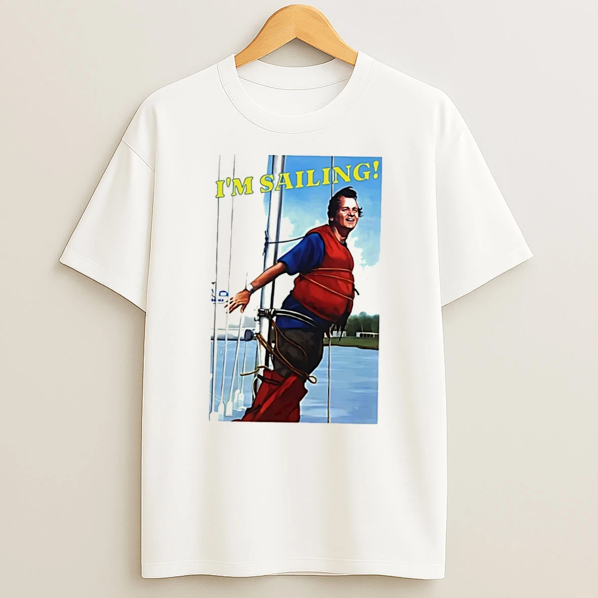 Officials Bill Murray What About Bob Im Sailing Tee T Shirt Sweatshirt