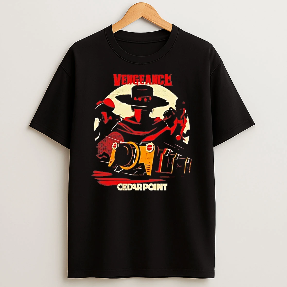 Officials Blackjack Chess And Digger Cedar Point Steel Vengeance Character T Shirt Sweatshirt