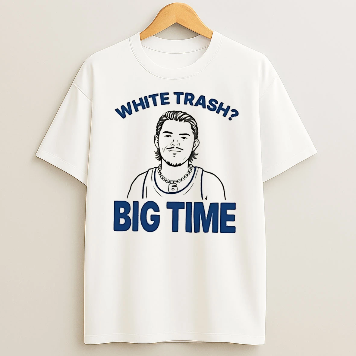 Officials Bo Byram White Trash Big Time Bensons Tee T Shirt Sweatshirt