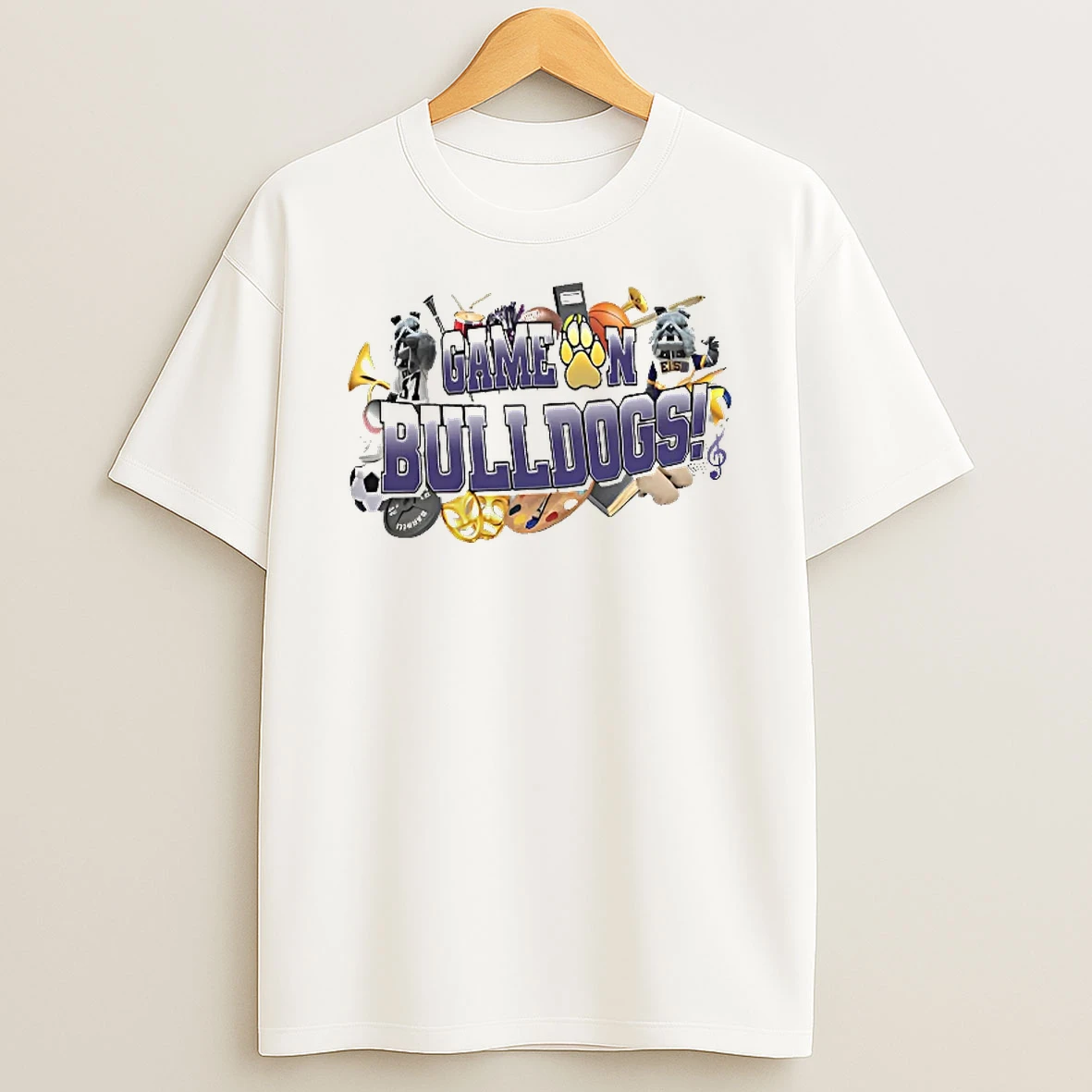 Officials Bulldogs Eisd School Spirit Game On Bulldogs Women T Shirt Sweatshirt