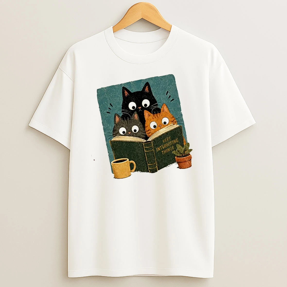 Officials Curious Reading Cats Very Interesting Things T Shirt Sweatshirt