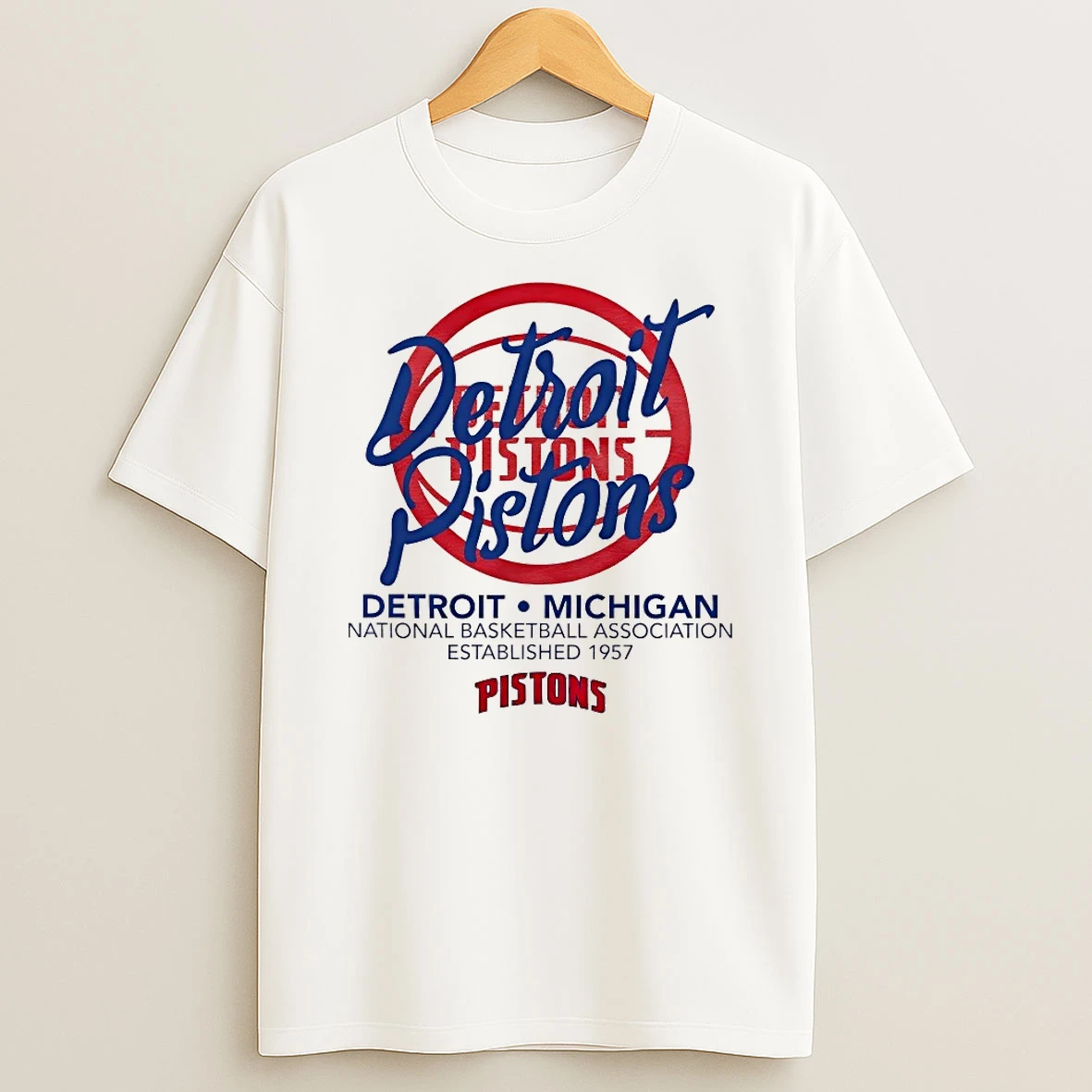 Officials Detroit Pistons National Basketball Association Established 1957 T Shirt Sweatshirt