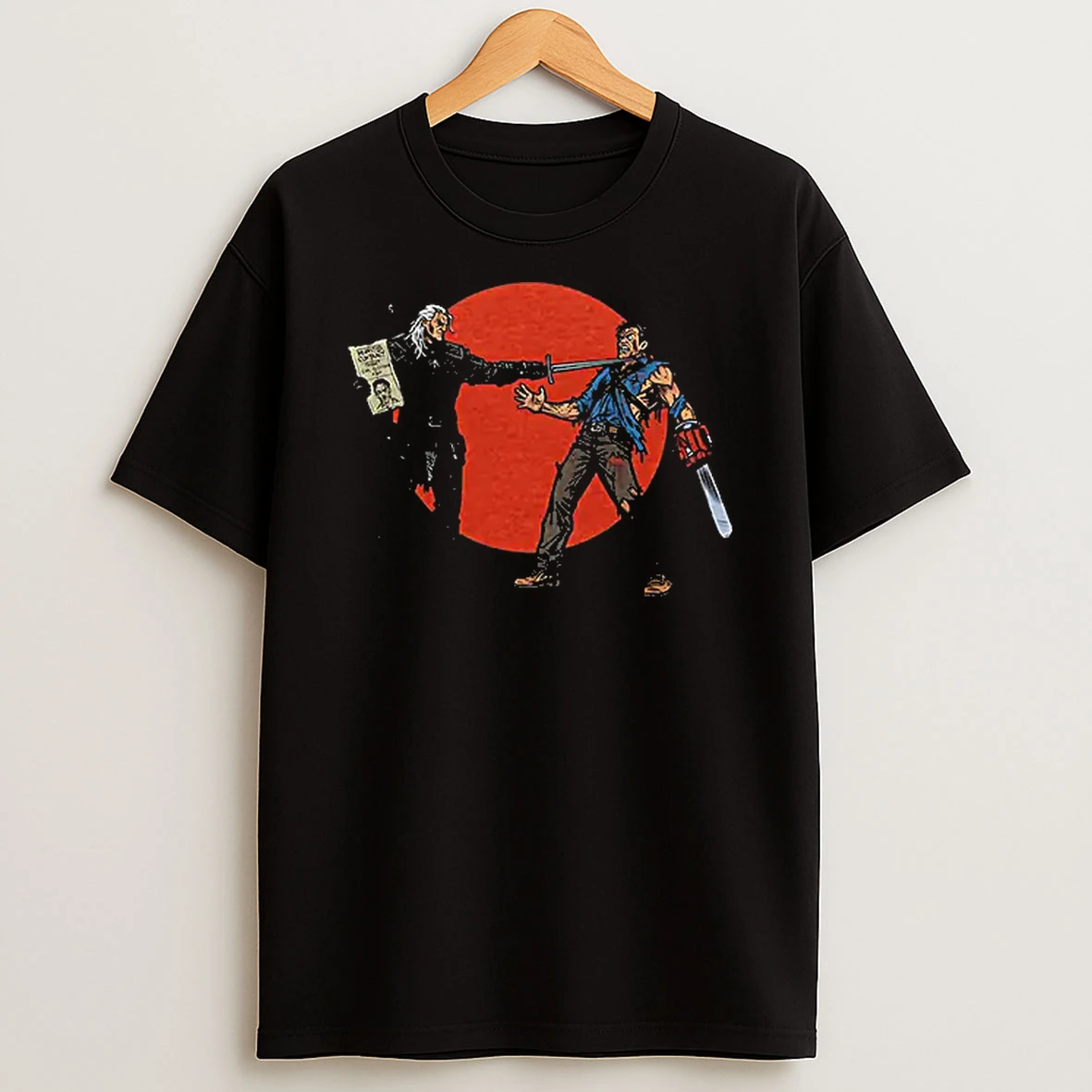 Officials Geralt Of Rivia The Witcher Ash Williams Evil Dead Monster Contract T Shirt Sweatshirt