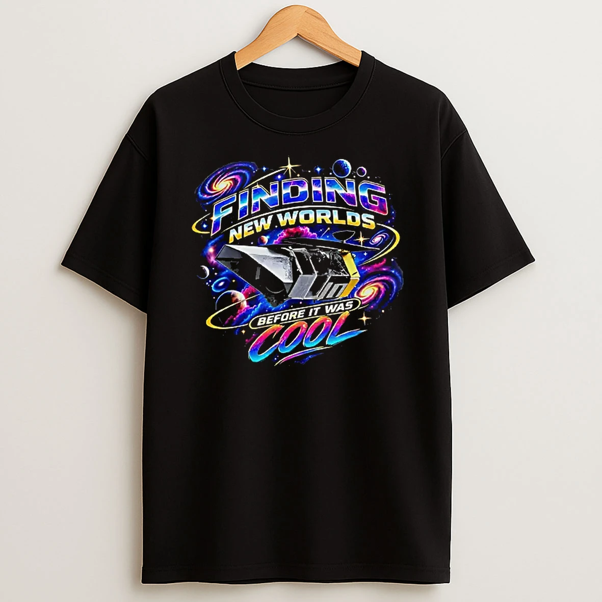 Officials James Webb Space Telescope Finding New Worlds Before It Was Cool Women T Shirt Sweatshirt