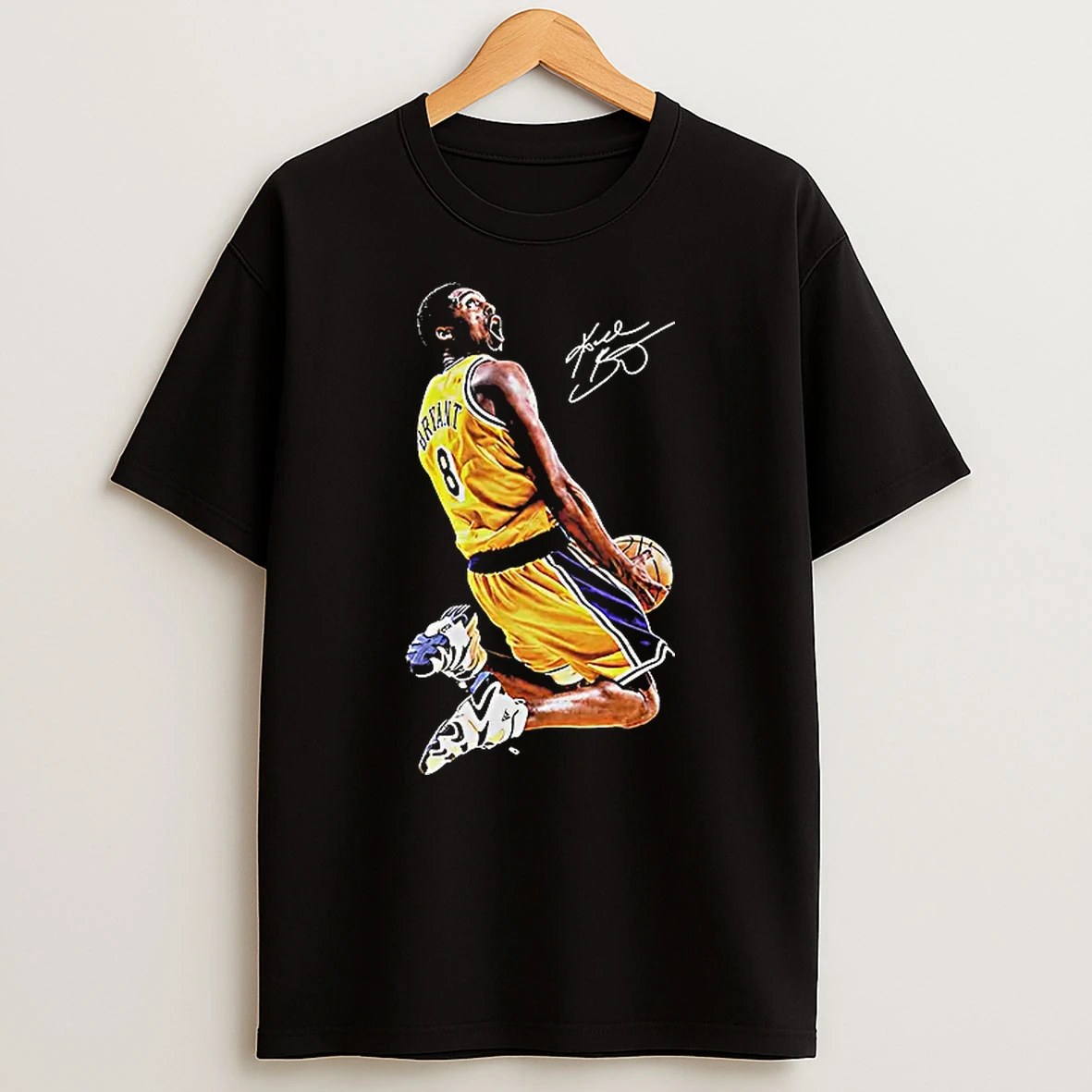 Officials Kobe Bryant Los Angeles Lakers Nba Legend Signature Tee T Shirt Sweatshirt