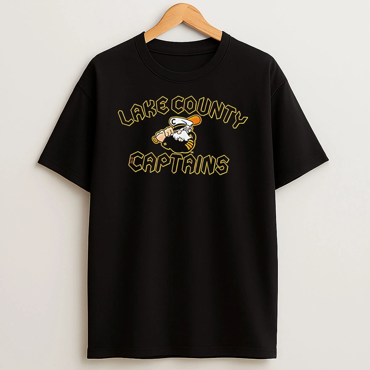 Officials Lake County Captains Embroidered Tee T Shirt Sweatshirt