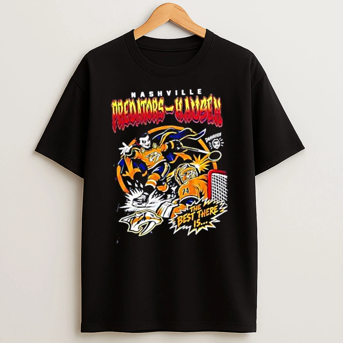 Officials Nashville Predators X Knights Hausen Wwe Merch T Shirt Sweatshirt