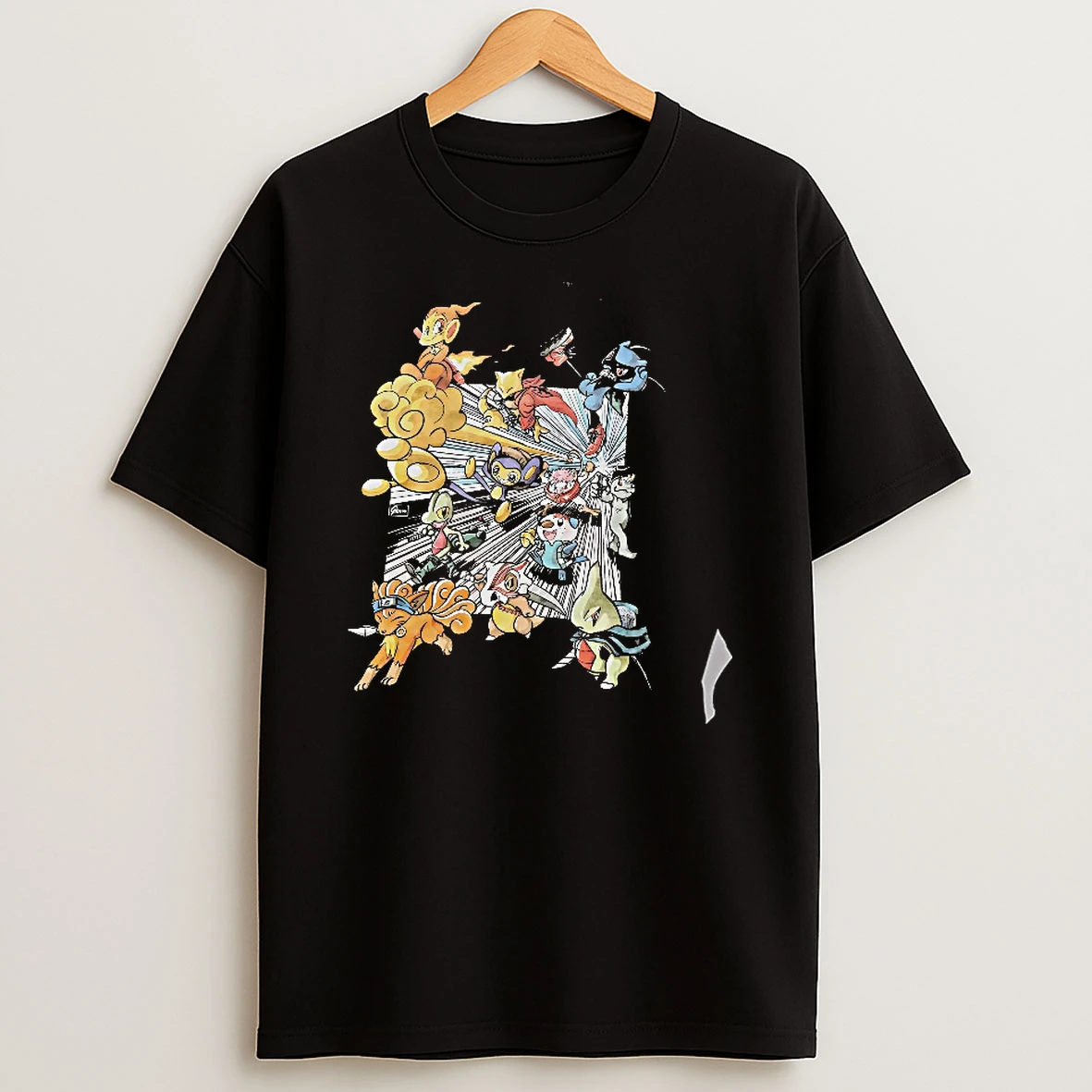 Officials Pokemon Anime Mashup Characters T Shirt Sweatshirt