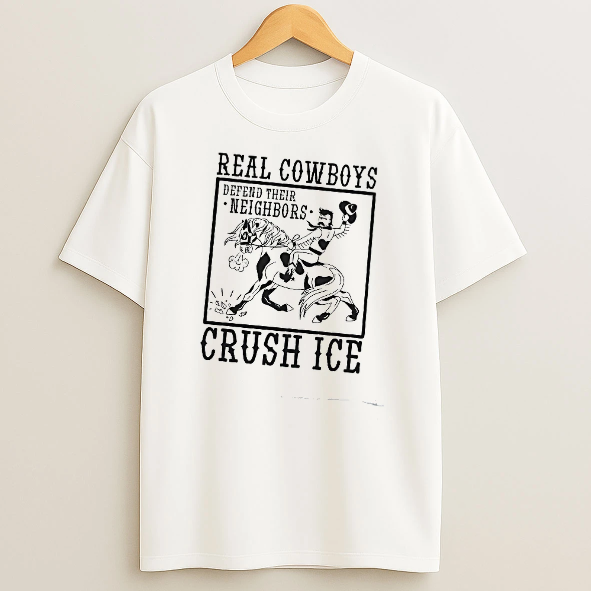 Officials Real Cowboys Crush Ice T Shirt Sweatshirt