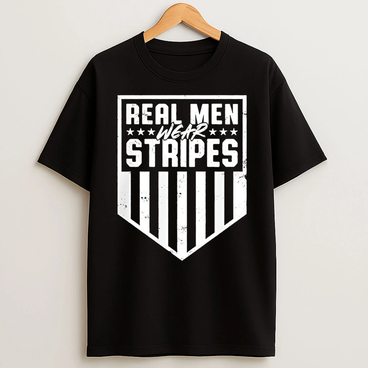 Officials Real Men Wear Stripes Vintage T Shirt Sweatshirt