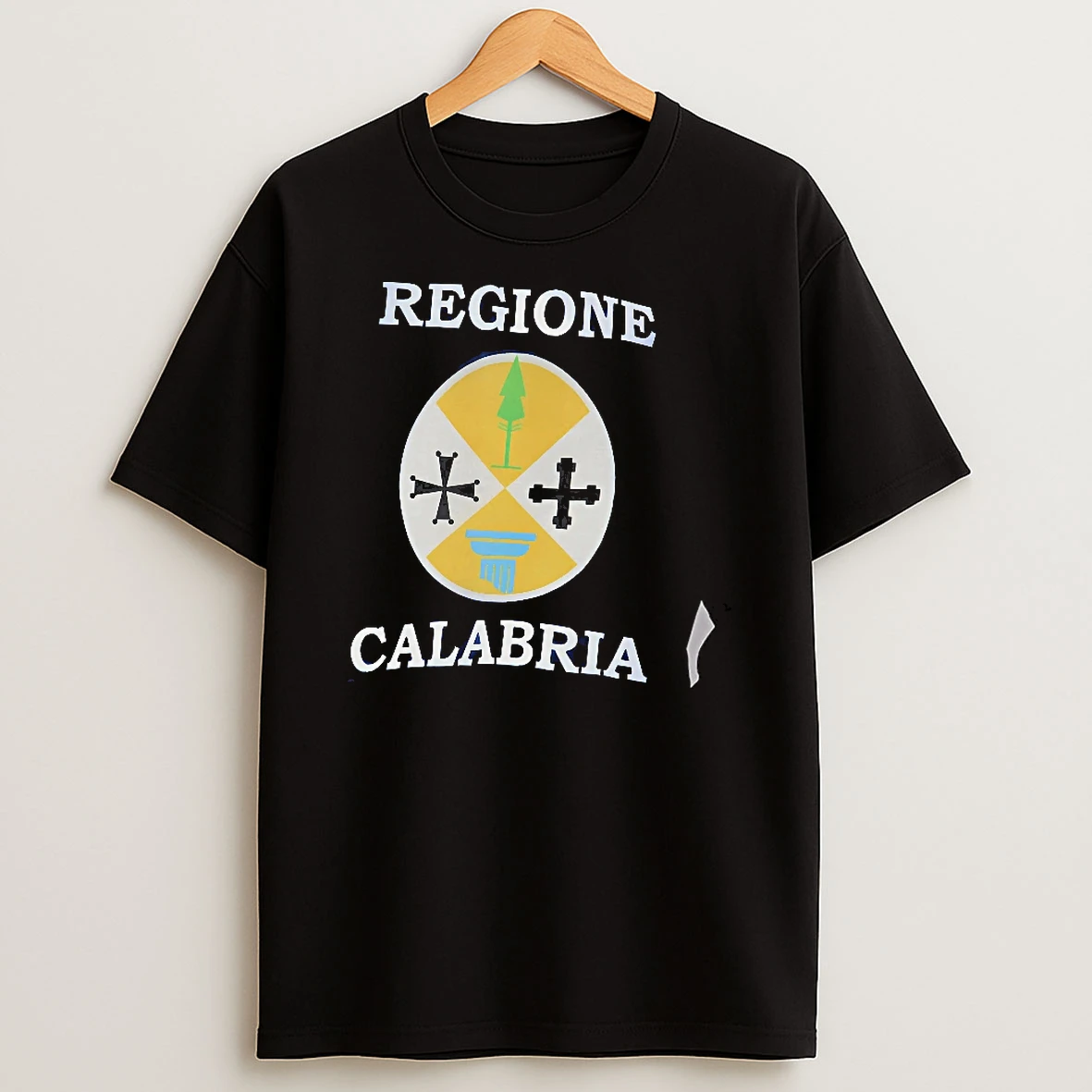 Officials Regione Calabria Crest With Pillar And Crosses Flag T Shirt Sweatshirt