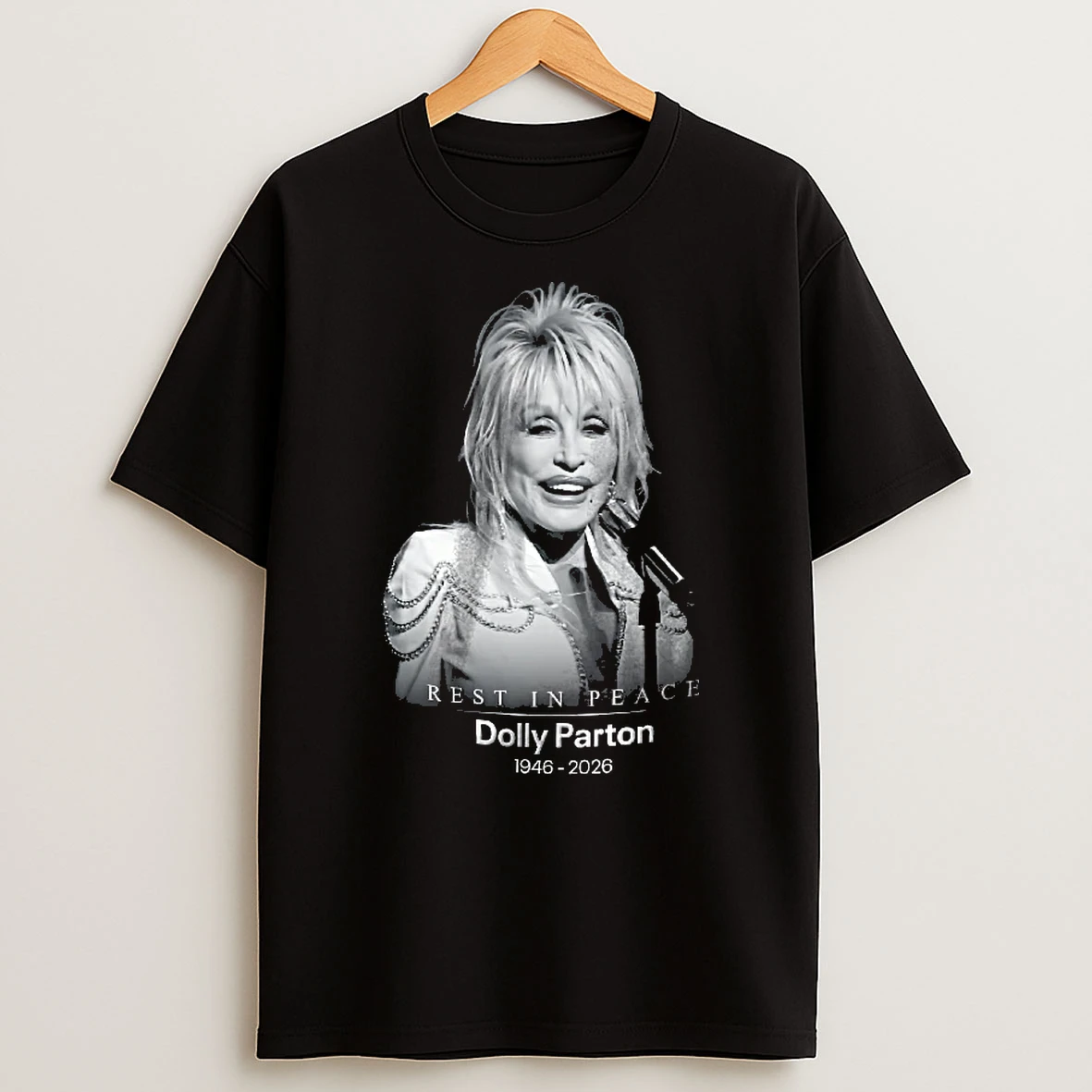 Officials Rest In Peace Dolly Parton 1946 2026 Singer Microphone Photo Youth T Shirt Sweatshirt