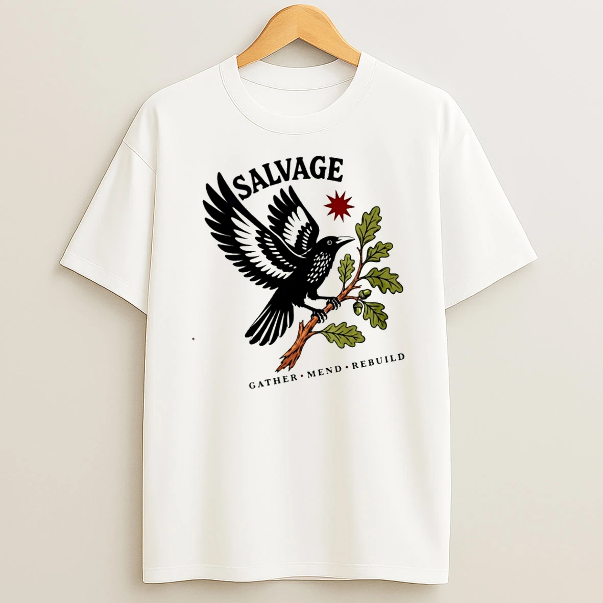 Officials Salvage Gather Mend Rebuild T Shirt Sweatshirt