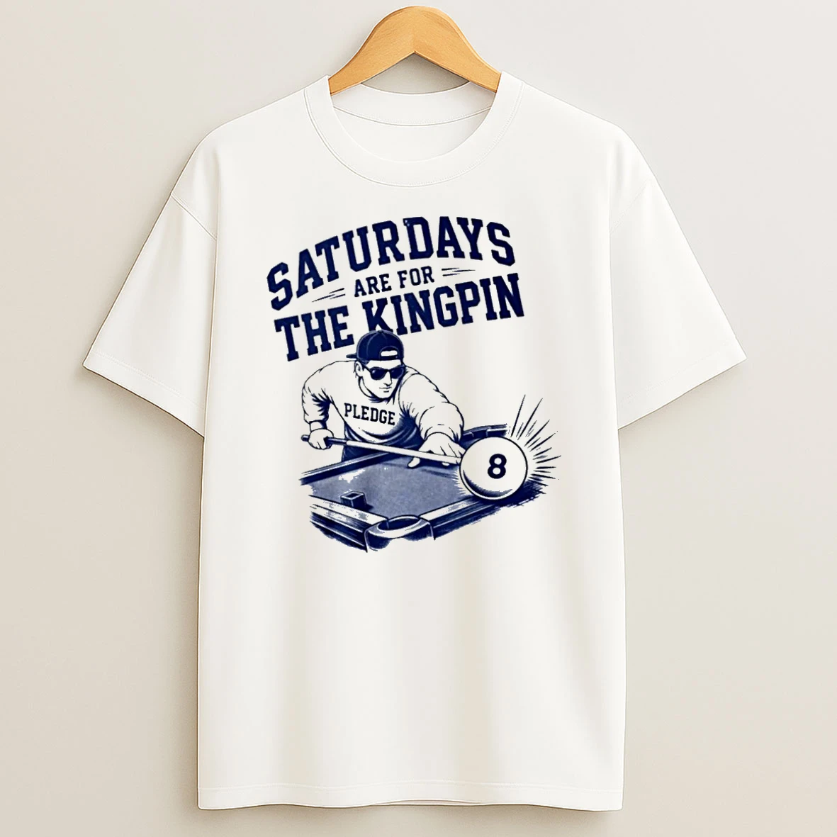 Officials Saturdays Are For The Kingpin 8 Ball Pablo Pledgescobar T Shirt Sweatshirt