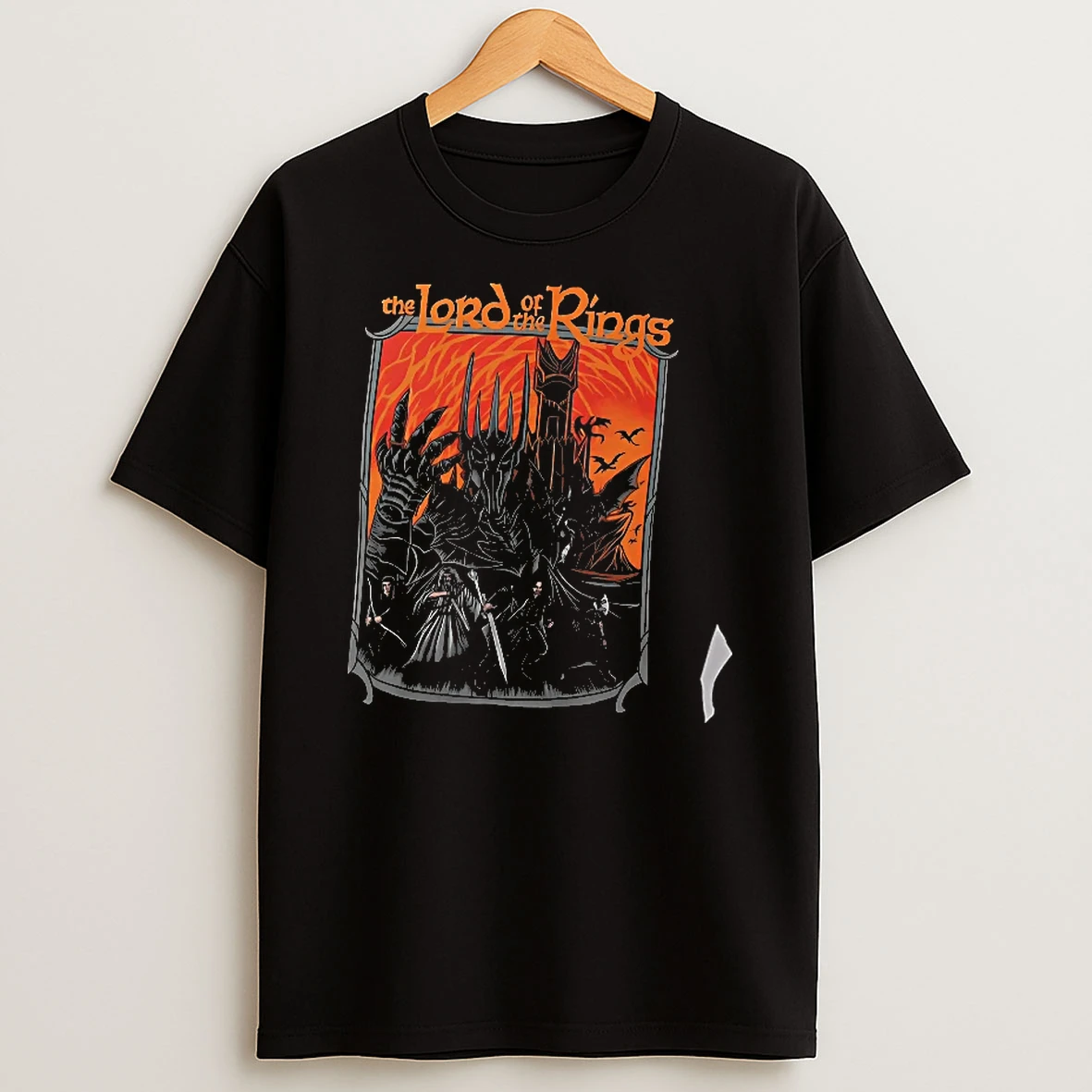 Officials Sauron Aragorn Legolas Gandalf Gimli The Lord Of The Rings Fellowship Movie T Shirt Sweatshirt