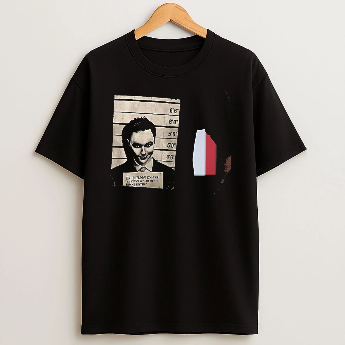 Officials Sheldon Cooper Joker Mugshot T Shirt Sweatshirt