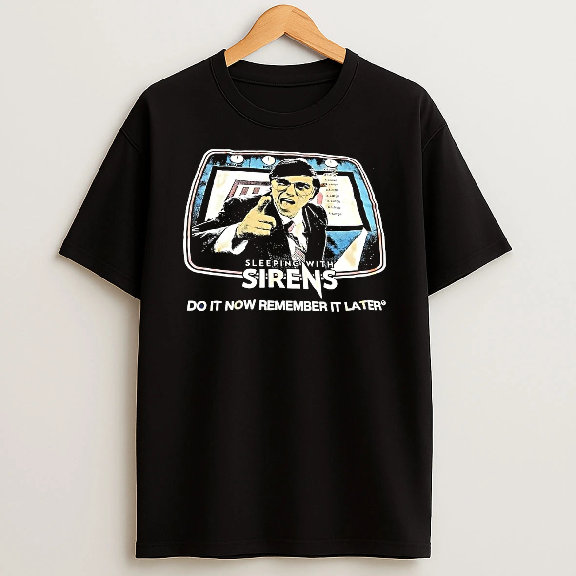 Officials Sleeping With Sirens Do It Now Remember It Later T Shirt Sweatshirt