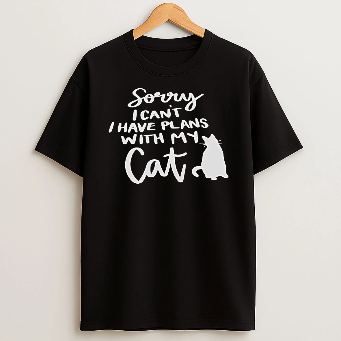 Officials Sorry I Cant I Have Plans With My Cat Tank Top T Shirt Sweatshirt