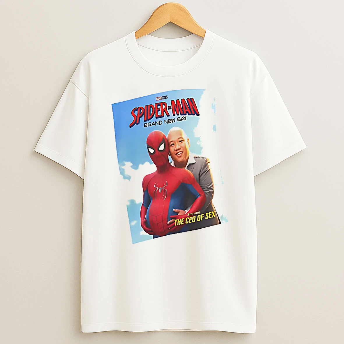 Officials Spider Man Brand New Gay Starring The Ceo Of Sex T Shirt Sweatshirt