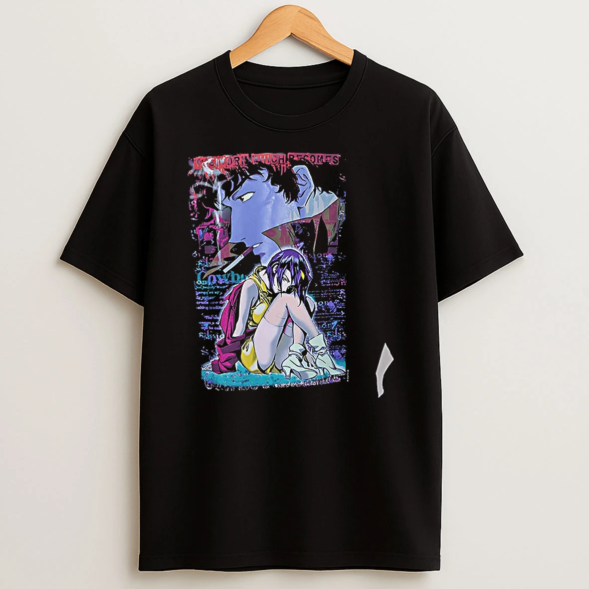 Officials Spike Spiegel Faye Valentine Cowboy Bebop The World Which Becomes Session T Shirt Sweatshirt
