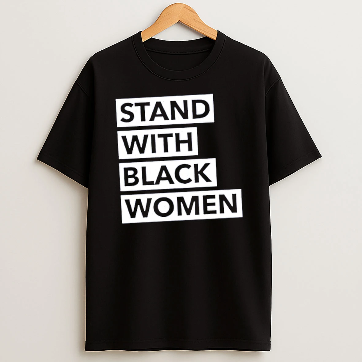 Officials Stand With Black Women Text Merch T Shirt Sweatshirt