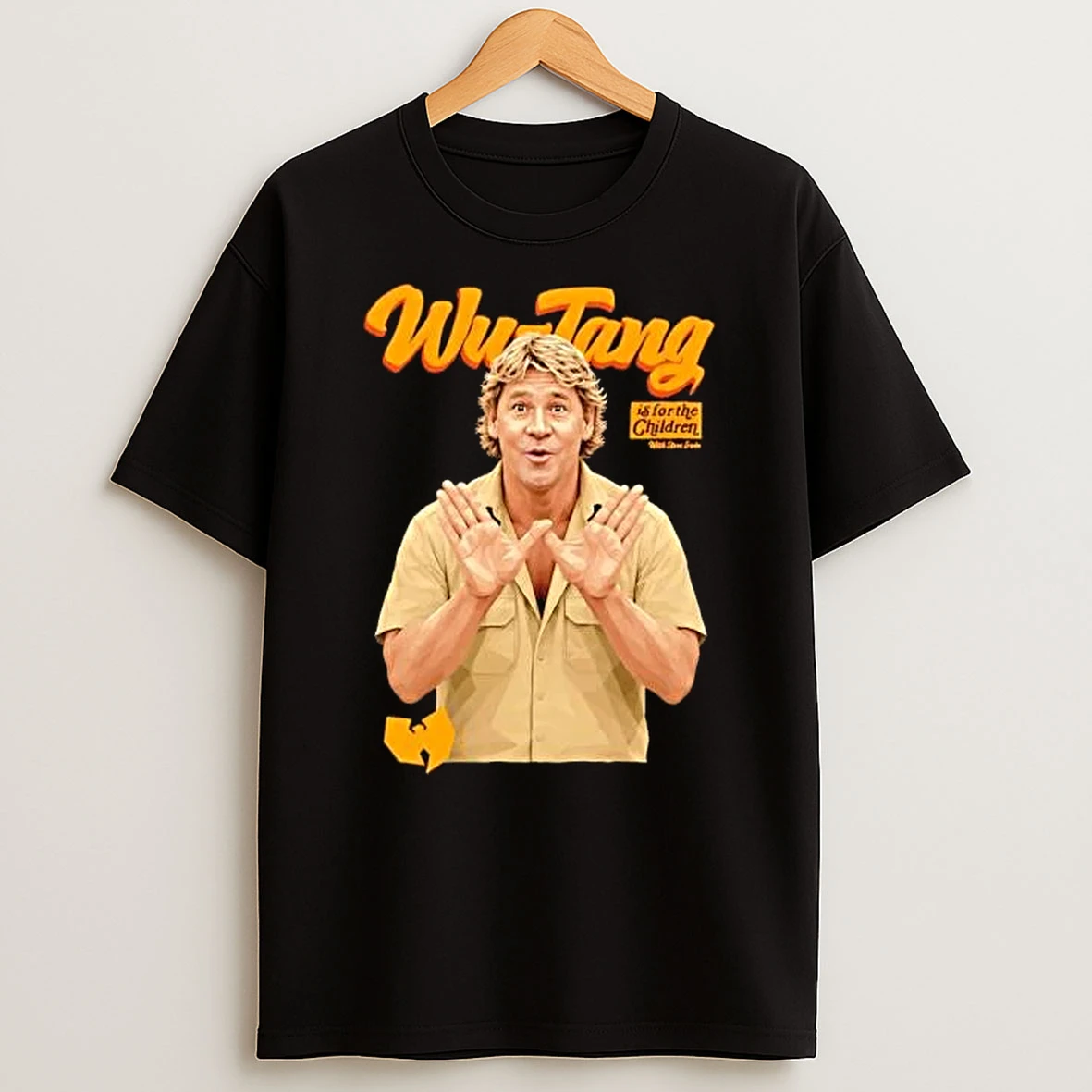 Officials Steve Irwin Wu Tang Clan Wu Tang Is For The Children Premium T Shirt Sweatshirt Hoodie
