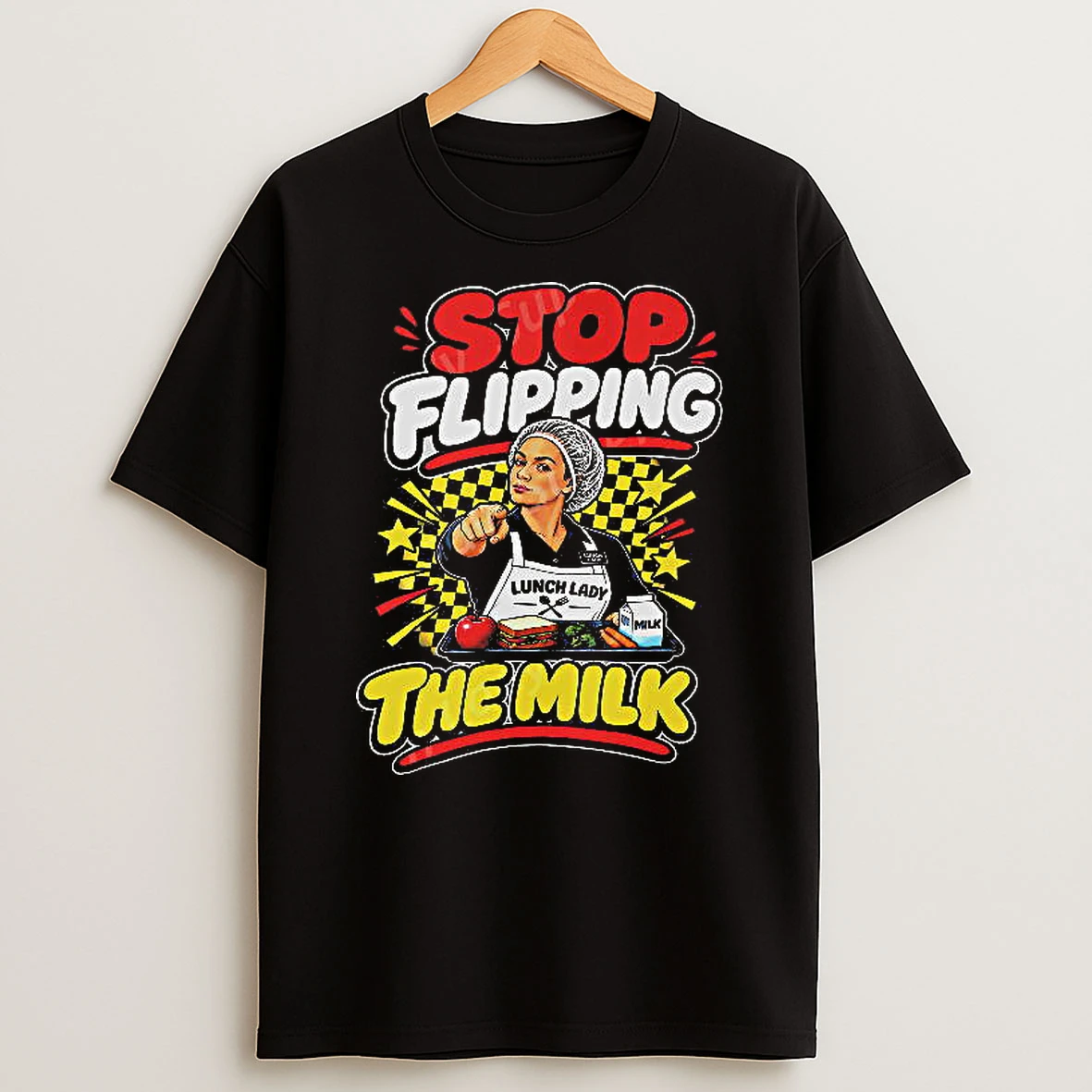 Officials Stop Flipping The Milk T Shirt Sweatshirt