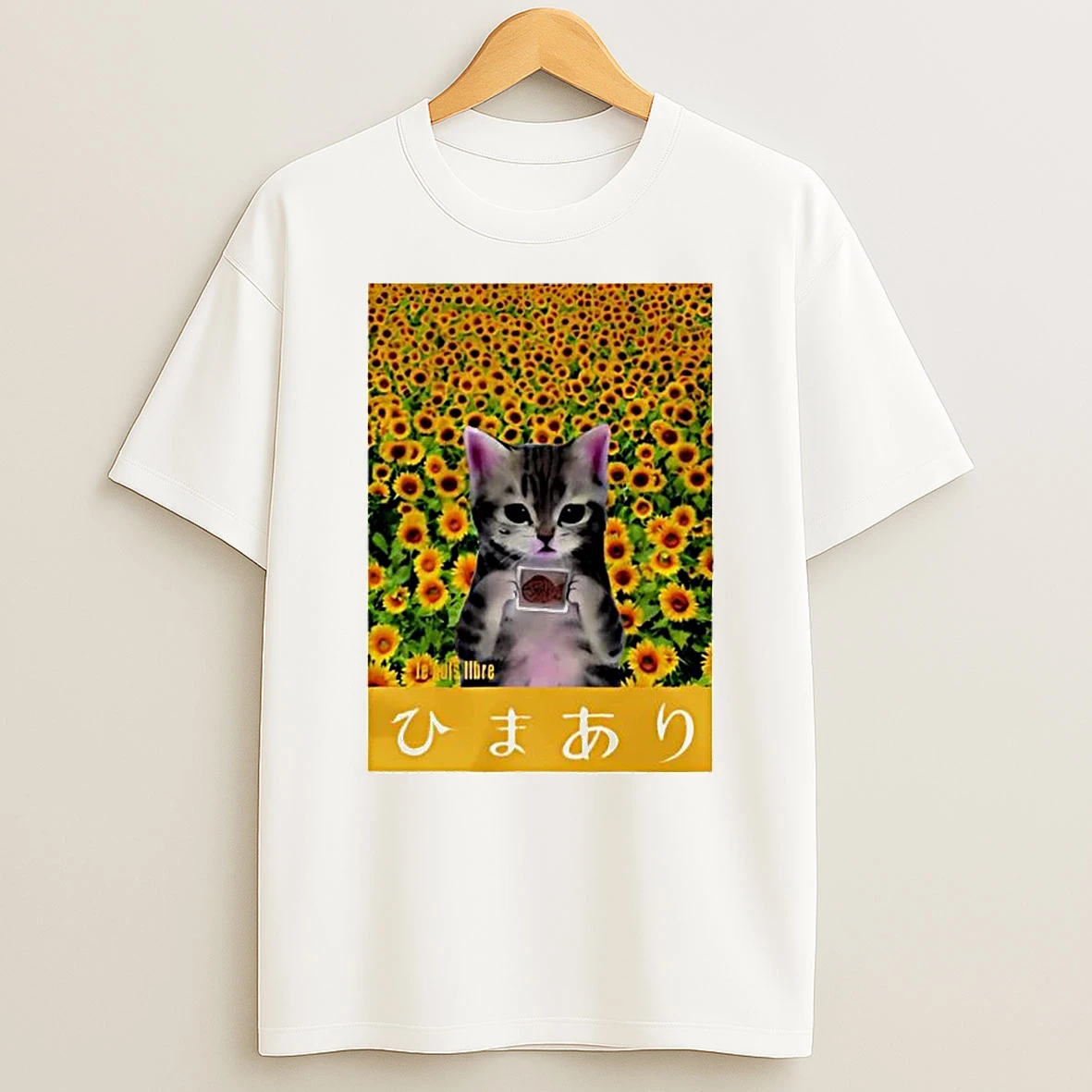 Officials Tabby Kitten Taiyaki Sunflowers Premium T Shirt Sweatshirt Hoodie