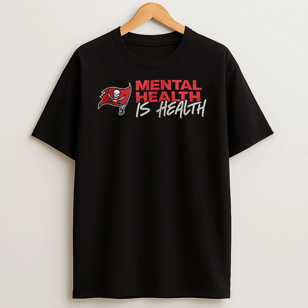 Officials Tampa Bay Buccaneers Nfl Mental Health Is Pirate Flag Skull T Shirt Sweatshirt