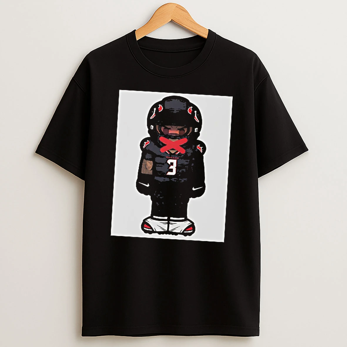 Officials Tank Dell Houston Texans Nfl Chibi Cartoon T Shirt Sweatshirt